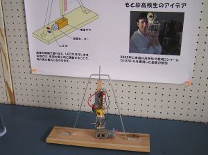 ジャイロ発電模型